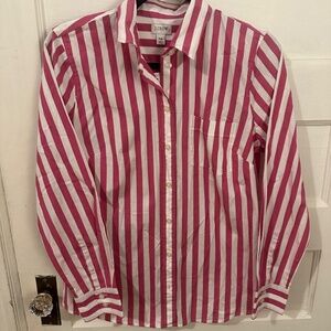 JCrew striped button up - NWT